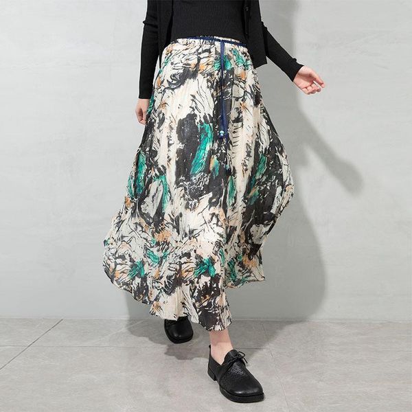 skirts seebeautiful simple printed loose overknee a-line half-body skirt ealstic waist all match fashion summer 2021 woman e568, Black
skirts seebeautiful simple printed loose overknee a-line half-body skirt ealstic waist all match fashion summer 2021 woman e568, Black