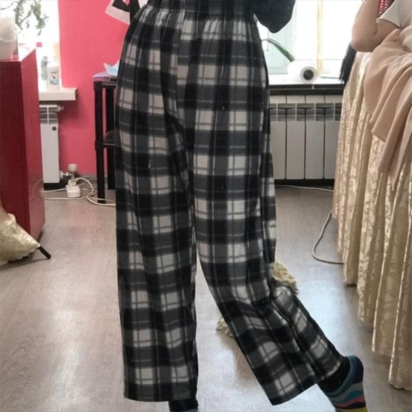 dropshipping harajuku black white women pant plaid trousers streetwear harem summer ladies casual
dropshipping harajuku black white women pant plaid trousers streetwear harem summer ladies casual