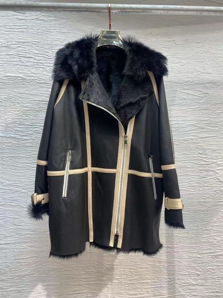 women's wool & blends zk2107 fashion women coats jackets 2021 runway luxury european design party style clothing, Black
women's wool & blends zk2107 fashion women coats jackets 2021 runway luxury european design party style clothing, Black
