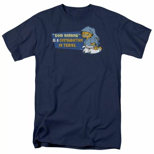 garfield contradiction in terms t shirt mens licensed jim davis comic tee navy, White;black
garfield contradiction in terms t shirt mens licensed jim davis comic tee navy, White;black