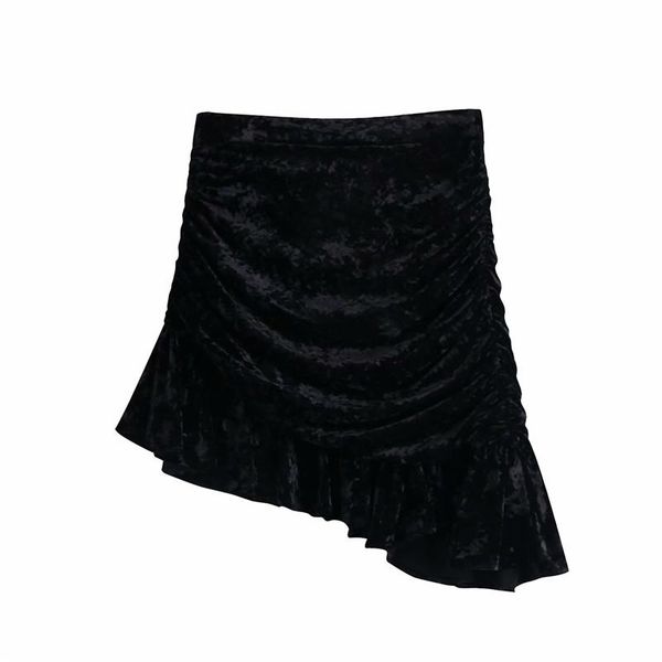 skirts women fashion sprint autumn velvet black short skirt chic lady casual back zipper high waist pleated asymmetrical
skirts women fashion sprint autumn velvet black short skirt chic lady casual back zipper high waist pleated asymmetrical