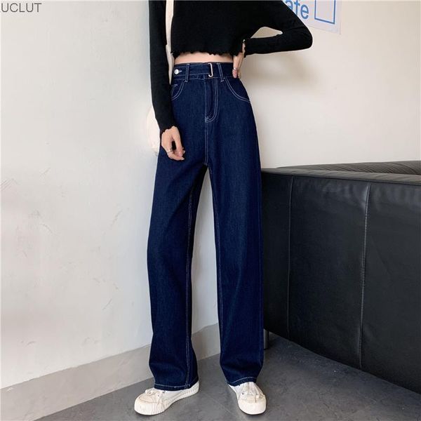 women's jeans straight pants mops loose women's autumn 2021 high waist slim casual trend, Blue
women's jeans straight pants mops loose women's autumn 2021 high waist slim casual trend, Blue