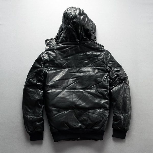 men's leather & faux fashion winter down solid real genuine jacket men black sheepskin thick coats casual short clothing
men's leather & faux fashion winter down solid real genuine jacket men black sheepskin thick coats casual short clothing
