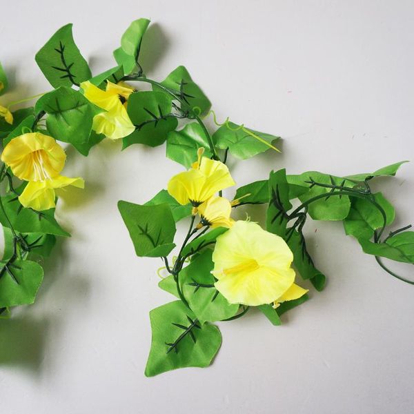 decorative flowers & wreaths artificial morning glory rattan,home decoration, wedding party supplies, plastic flower ,festival decoration
decorative flowers & wreaths artificial morning glory rattan,home decoration, wedding party supplies, plastic flower ,festival decoration