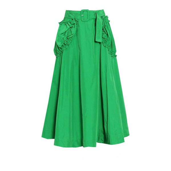 skirts 2021 women's three-dimensional pockets fashion temperament pleated mid-length skirt green, Black
skirts 2021 women's three-dimensional pockets fashion temperament pleated mid-length skirt green, Black