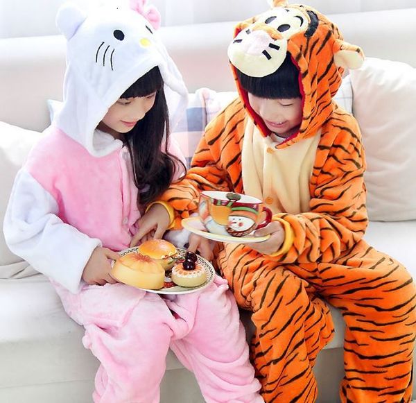 children clothes boys girls kids cartoon kitty tiger flannel pajamas sets pajama winter children onesies hooded pyjamas overalls sleepwear p, Black
children clothes boys girls kids cartoon kitty tiger flannel pajamas sets pajama winter children onesies hooded pyjamas overalls sleepwear p, Black