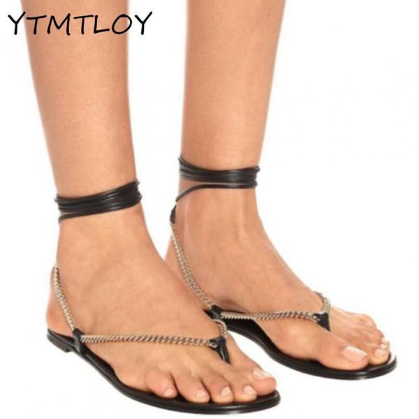 sandals 2021 summer chain round toe ladies slippers flats women bohemian vacation beach sandales femme, Black
sandals 2021 summer chain round toe ladies slippers flats women bohemian vacation beach sandales femme, Black