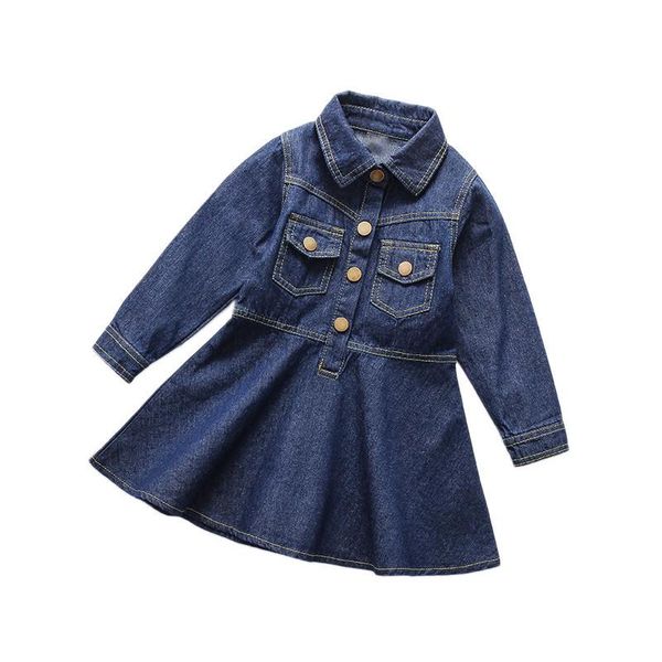 girl's dresses girls dress autumn 2021 cotton elegant for denim long sleeve child princess girl costume casual 2-9 years, Red;yellow
girl's dresses girls dress autumn 2021 cotton elegant for denim long sleeve child princess girl costume casual 2-9 years, Red;yellow
