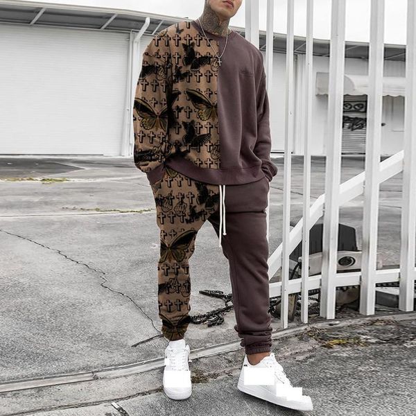 men's tracksuits autumn tracksuit suit fashion splicing casual sportswear sweater long sleeve + pants 2021 2-piece men set yx5011, Gray
men's tracksuits autumn tracksuit suit fashion splicing casual sportswear sweater long sleeve + pants 2021 2-piece men set yx5011, Gray