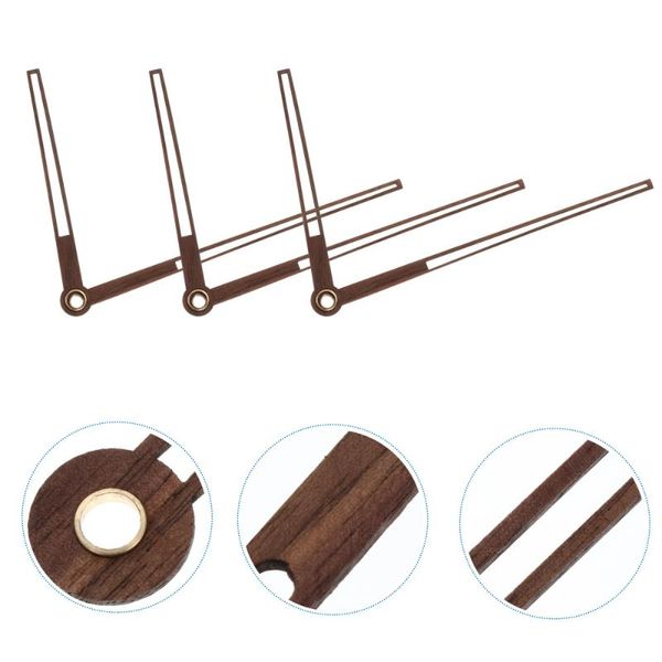 wall clocks 5 sets of wood clock hands cross stitch parts precision
wall clocks 5 sets of wood clock hands cross stitch parts precision