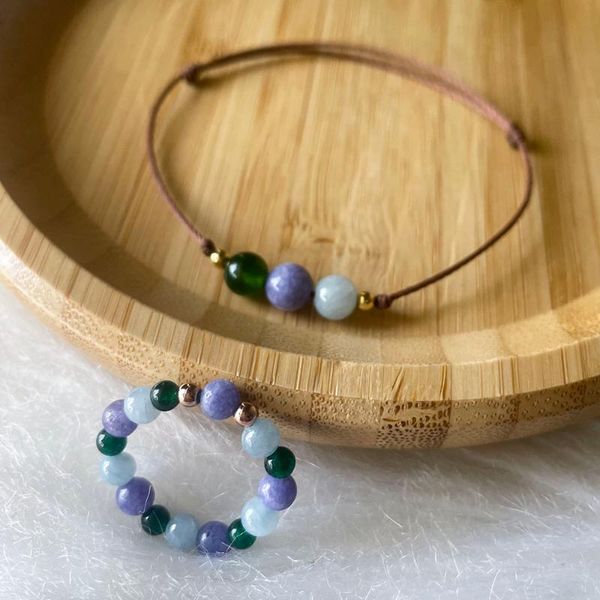 earrings & necklace beads jewelry set for teen girl handmade minimalist green natural stones rings women purple agate rope bracelets gift gi, Silver
earrings & necklace beads jewelry set for teen girl handmade minimalist green natural stones rings women purple agate rope bracelets gift gi, Silver