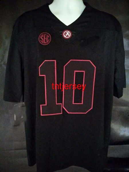 custom mac jones #10 blackout alabama crimson tide football jersey men women youth stitch to add any name number xs-5xl, Black
custom mac jones #10 blackout alabama crimson tide football jersey men women youth stitch to add any name number xs-5xl, Black