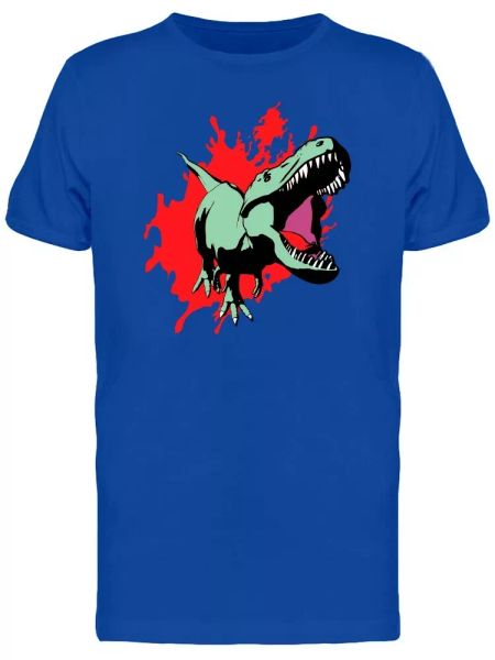 green dino red paint tee men's -image by shutterstock, White;black
green dino red paint tee men's -image by shutterstock, White;black