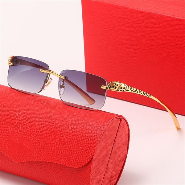 factory sale new frameless sunglasses men's and women's leopard head paint leg personalized fashion glasses, White;black
factory sale new frameless sunglasses men's and women's leopard head paint leg personalized fashion glasses, White;black