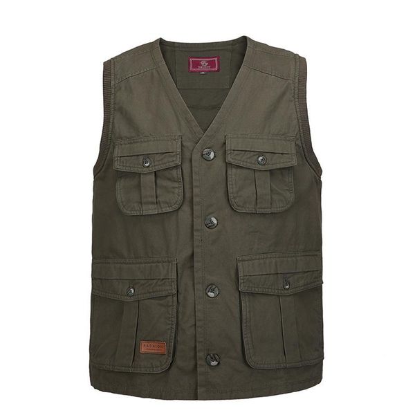 men's vests vest men multi-pocket waistcoat spring and autumn increase thickening sports outdoor pography fishing volunteer top, Black;white
men's vests vest men multi-pocket waistcoat spring and autumn increase thickening sports outdoor pography fishing volunteer top, Black;white