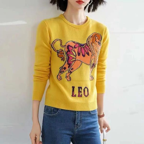 women's sweaters z11269 fashion 2021 runway luxury european design party style clothing, White;black
women's sweaters z11269 fashion 2021 runway luxury european design party style clothing, White;black