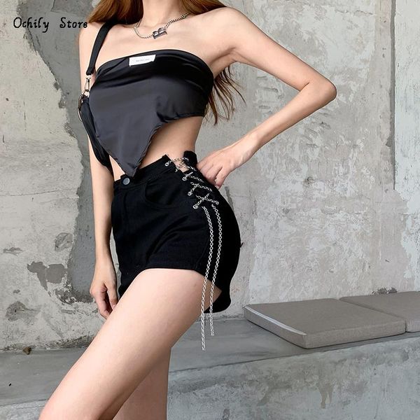 women's shorts summer denim women clothing high waisted slim female plus size fashion button casual black bottoms streetwear, White;black
women's shorts summer denim women clothing high waisted slim female plus size fashion button casual black bottoms streetwear, White;black