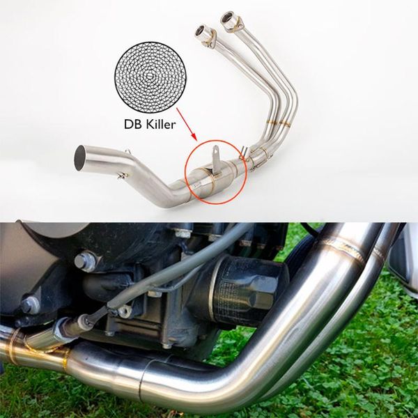 motorcycle exhaust system slip on for cb500x cbr500 cb500f cbr500r 2013-2021 full escape middle link pipe muffler db killer
motorcycle exhaust system slip on for cb500x cbr500 cb500f cbr500r 2013-2021 full escape middle link pipe muffler db killer