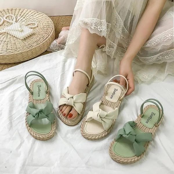 ladies sweet bowknot sandals women summer casual beach candy color flat shoes 2021 cute leather non-slip green white slippers, Black
ladies sweet bowknot sandals women summer casual beach candy color flat shoes 2021 cute leather non-slip green white slippers, Black
