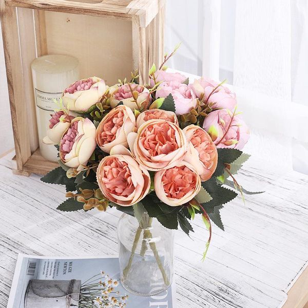 decorative flowers & wreaths pink silk peony artificial rose wedding home diy decor big bouquet foam accessories craft white fa
decorative flowers & wreaths pink silk peony artificial rose wedding home diy decor big bouquet foam accessories craft white fa