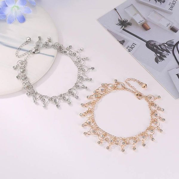 anklets 2021 personality women rhinestone tassel foot chain geometric beaded pendant ornaments, Red;blue
anklets 2021 personality women rhinestone tassel foot chain geometric beaded pendant ornaments, Red;blue