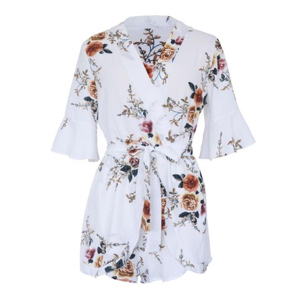 women's jumpsuits & rompers ly summer women jumpsuit v neck floral printed ruffles playsuits lady girl beach shorts m99, Black;white
women's jumpsuits & rompers ly summer women jumpsuit v neck floral printed ruffles playsuits lady girl beach shorts m99, Black;white
