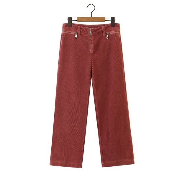 autumn corduroy pants women high waist straight trousers street wear zipper casual preppy style xz2574 210525, Black;white
autumn corduroy pants women high waist straight trousers street wear zipper casual preppy style xz2574 210525, Black;white