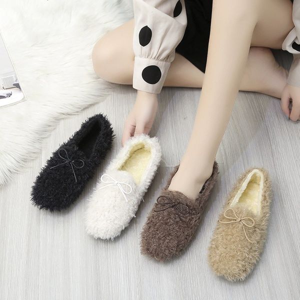 sandals women shoes for woman flats with plush winter warm round toe fashion flat heel slip on basic casual 35-40 o95a, Black 
sandals women shoes for woman flats with plush winter warm round toe fashion flat heel slip on basic casual 35-40 o95a, Black