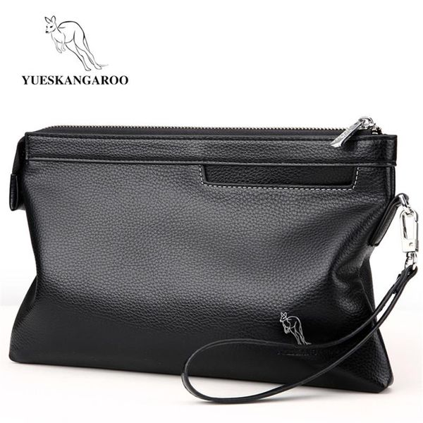 wallets yueskangaroo brand leather envelope men clutch bag for phone high capacity purse male wristbands zipper mens long wallet, Red;black
wallets yueskangaroo brand leather envelope men clutch bag for phone high capacity purse male wristbands zipper mens long wallet, Red;black