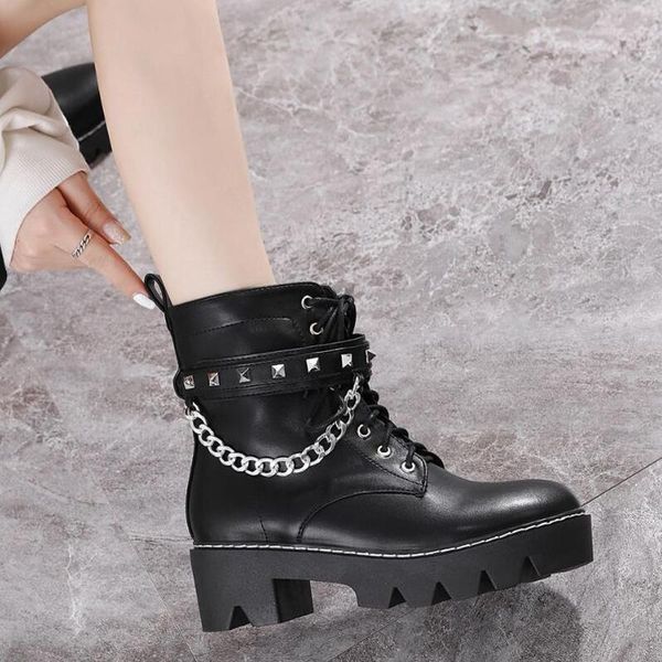 boots women leather ankle ladies autumn buckle short square heel rivet woman black fall winter punk motocycle shoes ymb323
boots women leather ankle ladies autumn buckle short square heel rivet woman black fall winter punk motocycle shoes ymb323