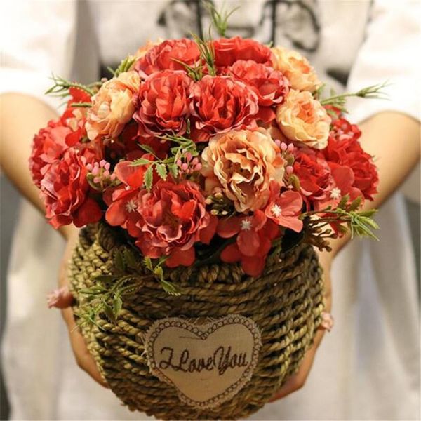 decorative flowers & wreaths vintage penoy high artificial silk flower reuse wedding party decoration home garden decor diy plastic
decorative flowers & wreaths vintage penoy high artificial silk flower reuse wedding party decoration home garden decor diy plastic