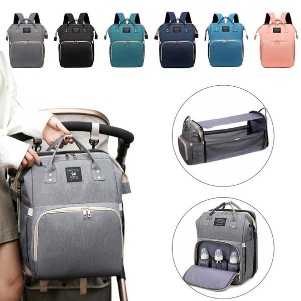 multifunctional portable mommy bag baby diaper beds bags reinforced backpack for child storage
multifunctional portable mommy bag baby diaper beds bags reinforced backpack for child storage