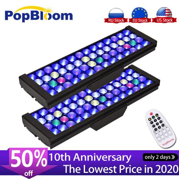 aquariums lighting 2pcs popbloom aquarium light led reef marine lamp for coral saltwater fish tank shannon40
aquariums lighting 2pcs popbloom aquarium light led reef marine lamp for coral saltwater fish tank shannon40