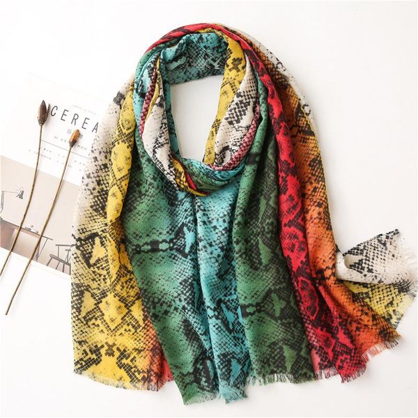 scarves fashion scarf women long head multicolor snakeskin pattern shawls wraps rectangle stole outdoor hijab foulard echarpe, Blue;gray
scarves fashion scarf women long head multicolor snakeskin pattern shawls wraps rectangle stole outdoor hijab foulard echarpe, Blue;gray