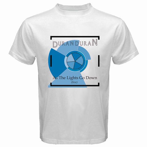 new duran duran as the lights go down (live) men's white t-shirt size s-3xl, White;black
new duran duran as the lights go down (live) men's white t-shirt size s-3xl, White;black