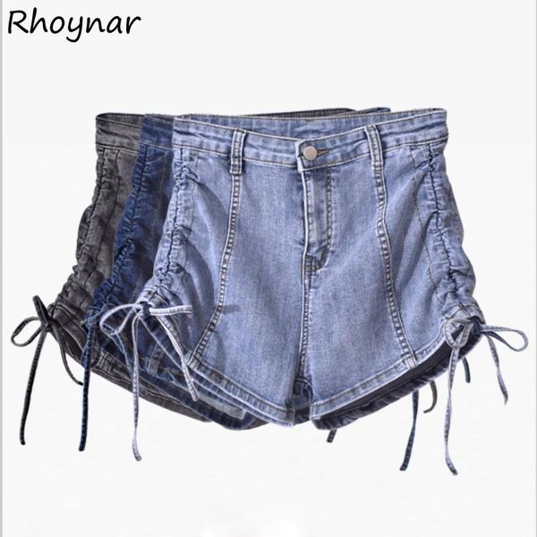 women's shorts plus size women korean style side bandage bow sweet denim summer skinny high waist all-match clubwear fashion punk, White;black
women's shorts plus size women korean style side bandage bow sweet denim summer skinny high waist all-match clubwear fashion punk, White;black