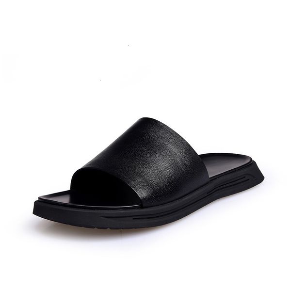 trend slippers summer sandals fashion personalized beach leather slippers for men p5al, Black
trend slippers summer sandals fashion personalized beach leather slippers for men p5al, Black