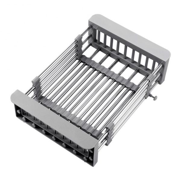 kitchen storage & organization adjustable sink dish drainers drain basket organizer stainless steel drying rack
kitchen storage & organization adjustable sink dish drainers drain basket organizer stainless steel drying rack