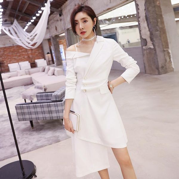 european and american fashion women's clothing long dress female of long-sleeved lapels cultivate morality, 64661 casual dresses, Black;gray
european and american fashion women's clothing long dress female of long-sleeved lapels cultivate morality, 64661 casual dresses, Black;gray