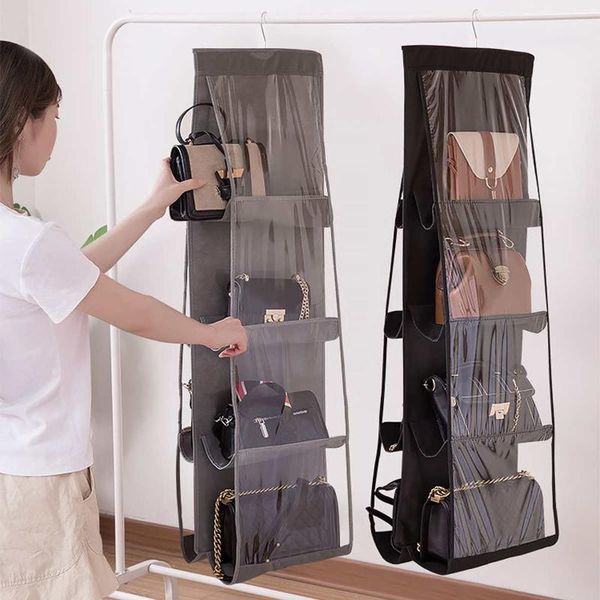 pocket handbag organizer wardrobe closet hanging storage bag transparent foldable clear sundry shoe with hanger pouch boxes & bins
pocket handbag organizer wardrobe closet hanging storage bag transparent foldable clear sundry shoe with hanger pouch boxes & bins