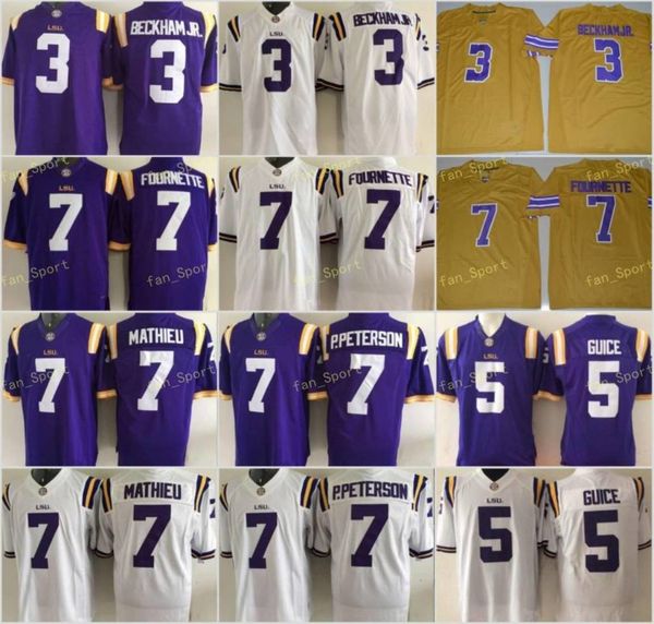 ncaa lsu tigers 5 derrius guice 3 odell beckham jr. 7 leonard fournette patrick peterson tyrann mathieu college football jerseys, Black
ncaa lsu tigers 5 derrius guice 3 odell beckham jr. 7 leonard fournette patrick peterson tyrann mathieu college football jerseys, Black