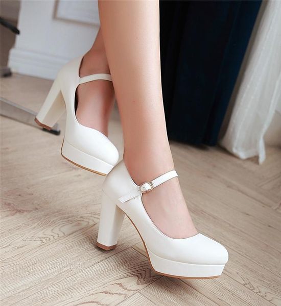 dress shoes gigifox brand 2021 elegant big size 43 high heels party women woman platform comfort mary janes pumps, Black
dress shoes gigifox brand 2021 elegant big size 43 high heels party women woman platform comfort mary janes pumps, Black