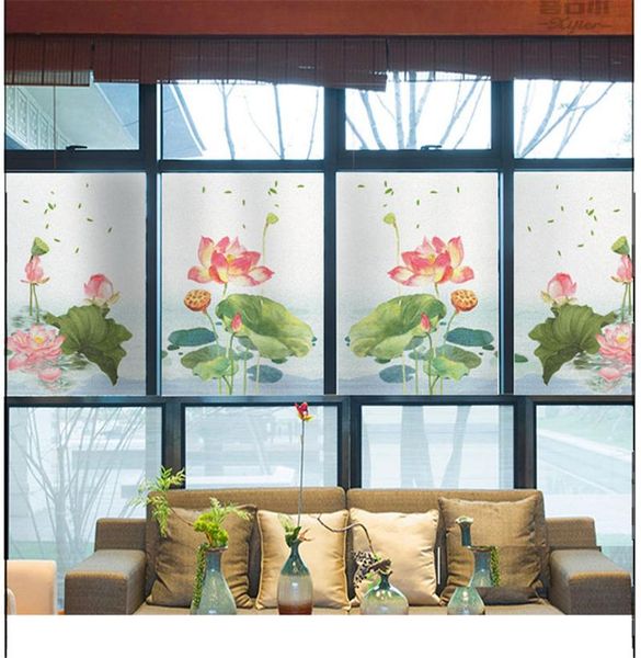 window stickers lotus flower film privacy glass sticker uv blocking heat control coverings tint for homedecor
window stickers lotus flower film privacy glass sticker uv blocking heat control coverings tint for homedecor