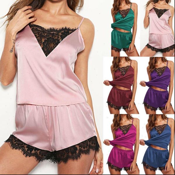 fashion v neck stretch womens sleepwears satin silk babydoll lace lingerie sleepwear pajamas 2pcs white and black red
fashion v neck stretch womens sleepwears satin silk babydoll lace lingerie sleepwear pajamas 2pcs white and black red