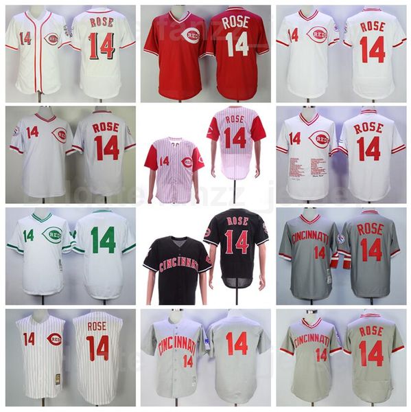 men vintage baseball 14 pete rose jersey retror 1969 1976 flexbase cool base team red white black grey all stitched pullover cooperstown goo, Blue;black
men vintage baseball 14 pete rose jersey retror 1969 1976 flexbase cool base team red white black grey all stitched pullover cooperstown goo, Blue;black
