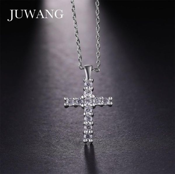 pendant necklaces juwang wholesale sliver color cross necklace religious rhinestone jewelry for woman men fashion, Silver
pendant necklaces juwang wholesale sliver color cross necklace religious rhinestone jewelry for woman men fashion, Silver