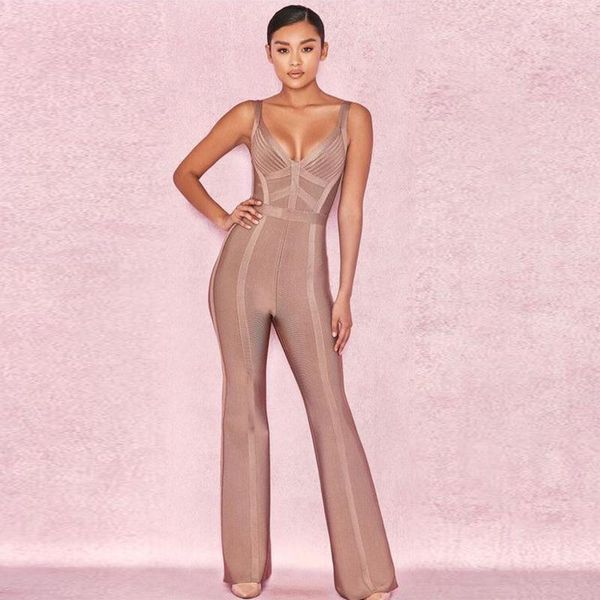 women's jumpsuits & rompers 2021 bandage rayon brown deep-v long zipper bodysuit women party club jumpsuit, Black;white
women's jumpsuits & rompers 2021 bandage rayon brown deep-v long zipper bodysuit women party club jumpsuit, Black;white