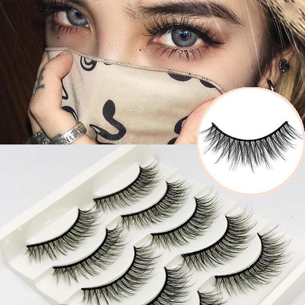 false eyelashes 5 pairs mink 3d natural makeup eyelash cross volume soft fake eye lashes full strip extension
false eyelashes 5 pairs mink 3d natural makeup eyelash cross volume soft fake eye lashes full strip extension