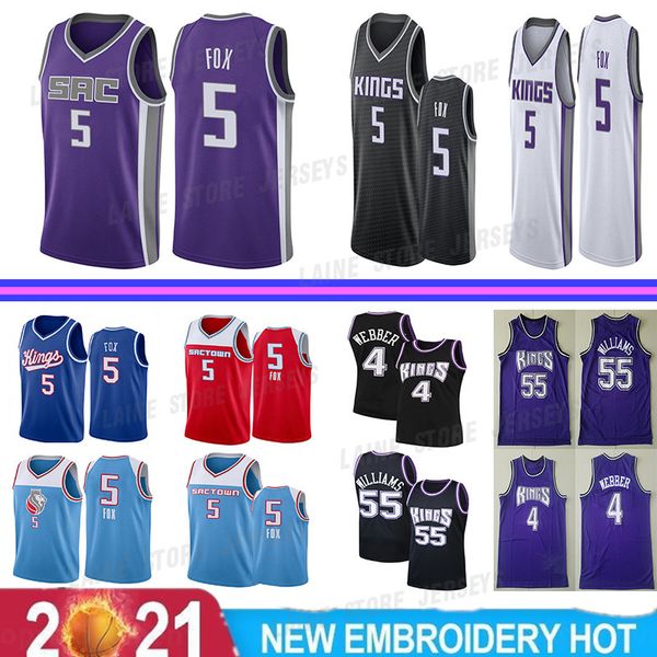 5 fox jason 55 williams 4 webber basketball jersey throwback mike 10 bibby embroidery logos retro jerseys, Black;red
5 fox jason 55 williams 4 webber basketball jersey throwback mike 10 bibby embroidery logos retro jerseys, Black;red