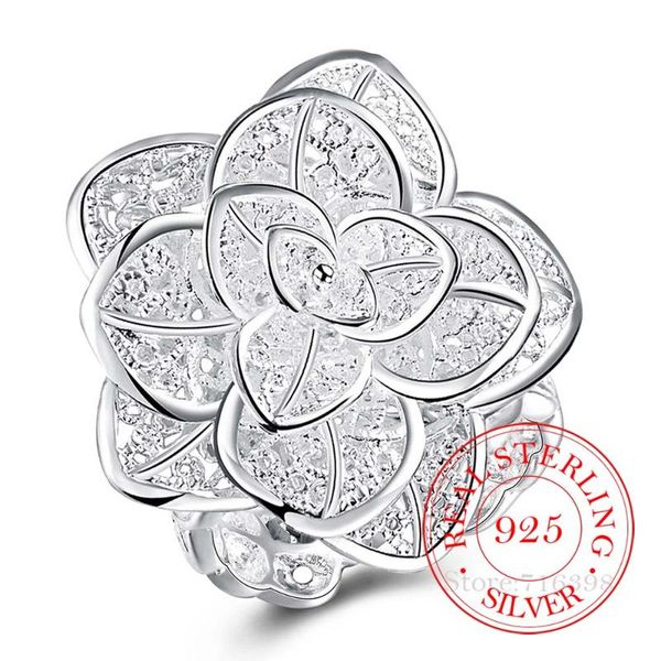 cluster rings 925 sterling silver multi-layer rose flower thumb for women adjustable finger jewelry mama lady gift, Golden;silver
cluster rings 925 sterling silver multi-layer rose flower thumb for women adjustable finger jewelry mama lady gift, Golden;silver